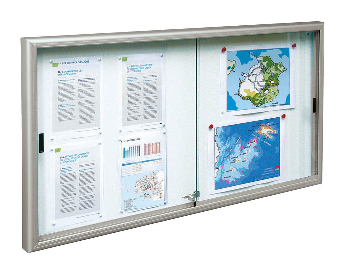 Vitrine coulissante «&nbsp;Classique&nbsp;»