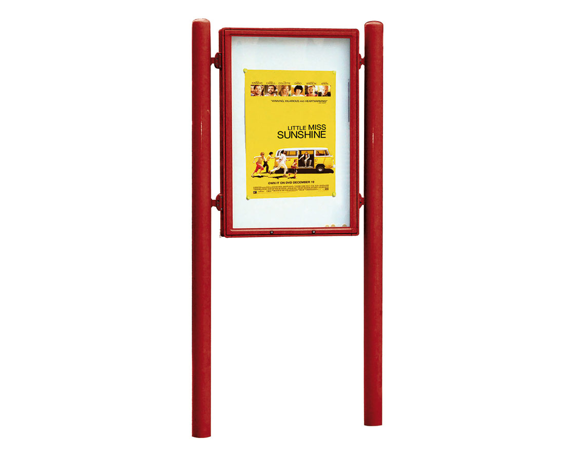 Panneau-vitrine Carrefour